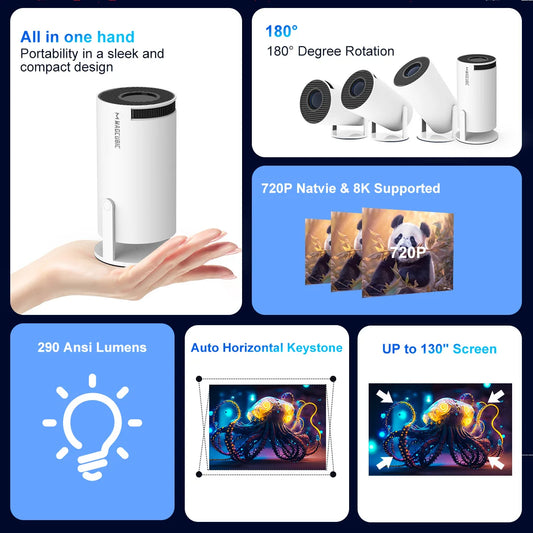 EverBright HY300 Mini Projector
