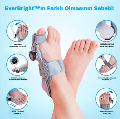 Ayak baş parmak kemiği düzeltici