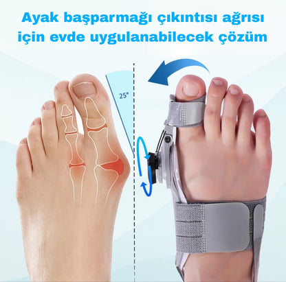 Ayak baş parmak kemiği düzeltici